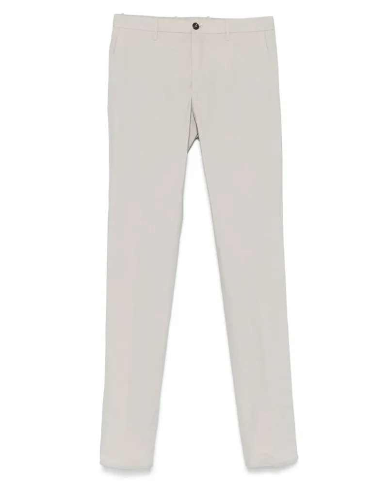 Incotex Hose mit Tapered-Bein - Grau Grau