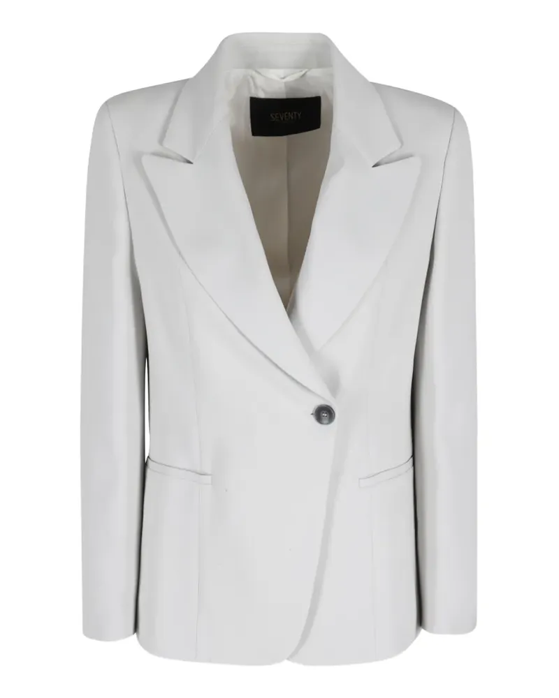 Seventy single-breasted buttoned blazer - Grau Grau