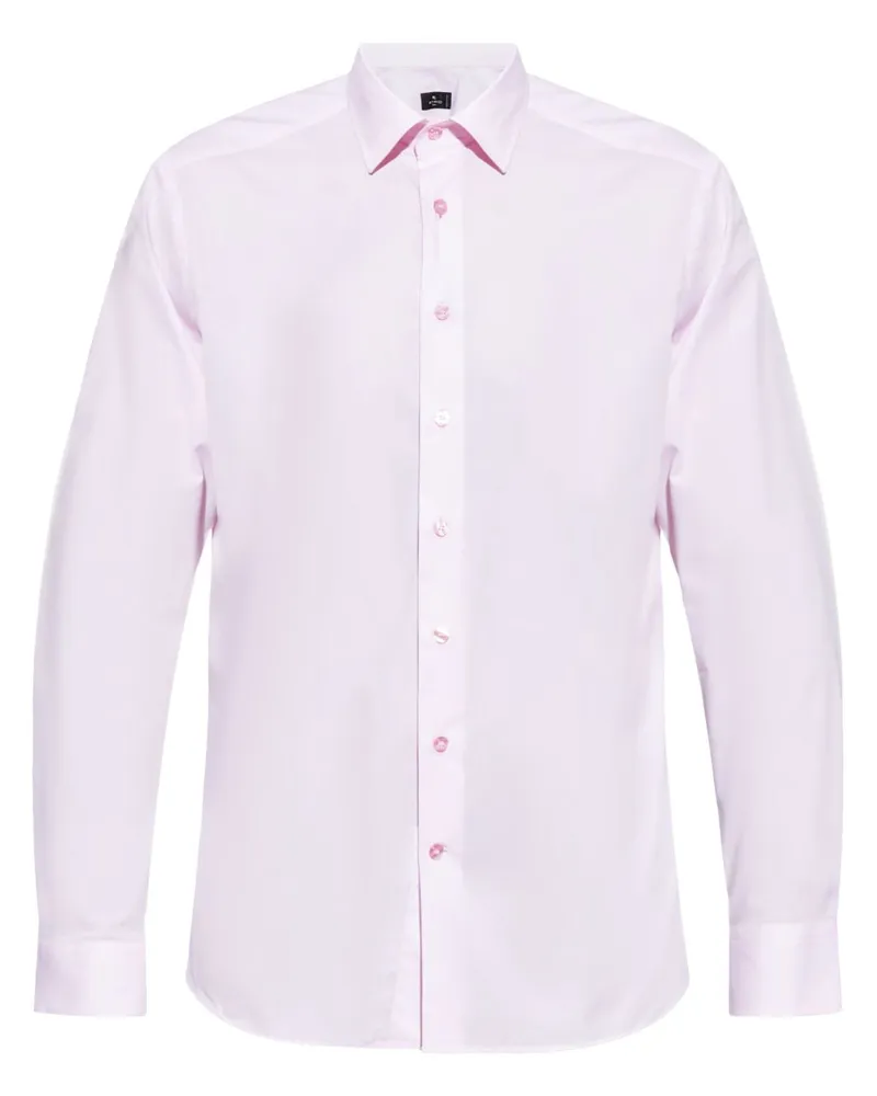 Etro Klassisches Hemd - Rosa Rosa