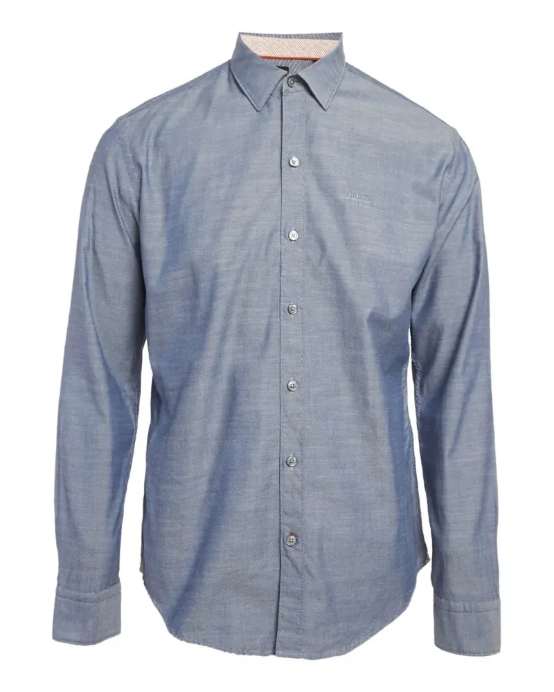 HUGO BOSS Robbie sharp fit shirt - Blau Blau