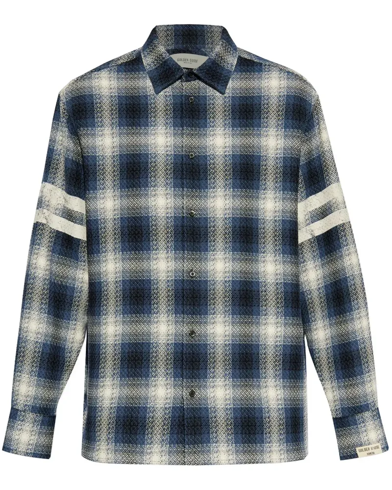 Golden Goose Kariertes Hemd - Blau Blau