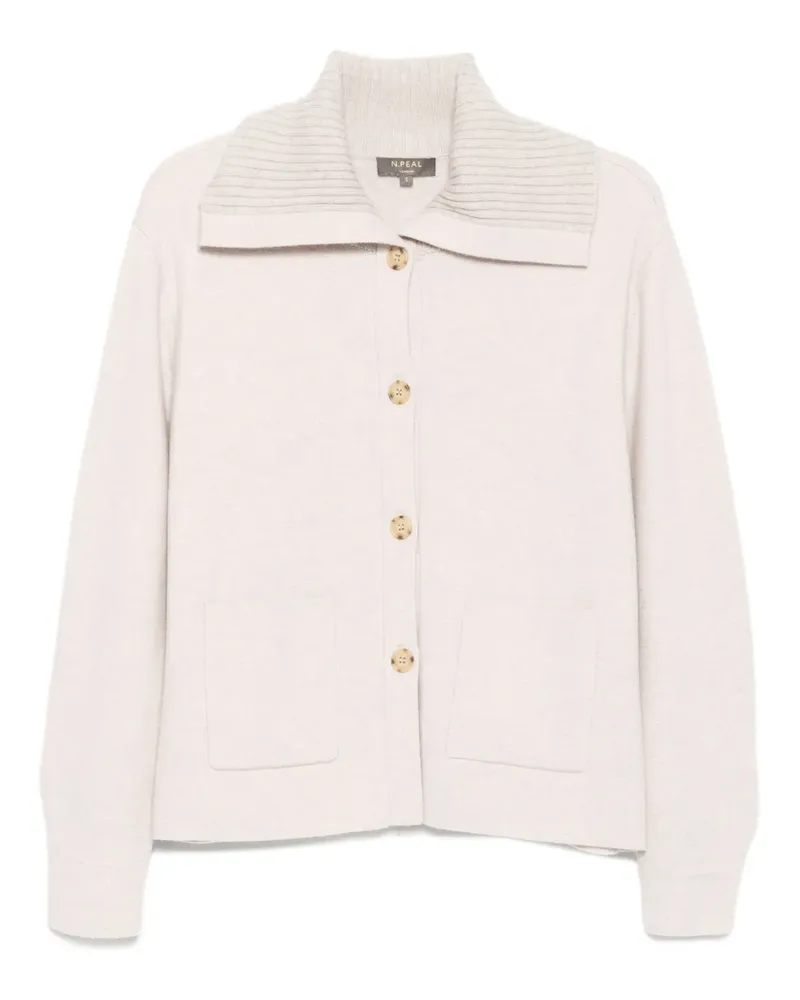 N.Peal Milano Hemdjacke - Grau Grau