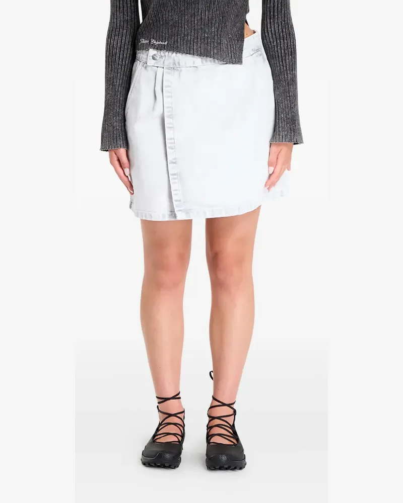 Carhartt WIP Emery Minirock im Wickelstil - Grau Grau
