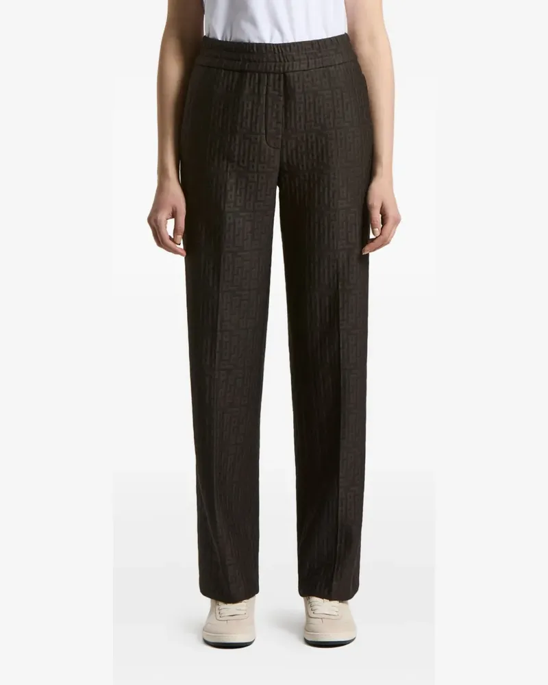 Peserico Hose mit geometrischem Muster - Braun Braun