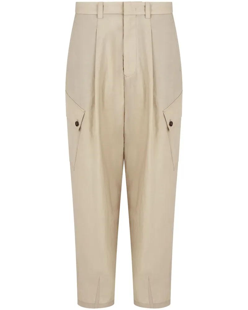 Giorgio Armani Klassische Cargohose - Nude Nude