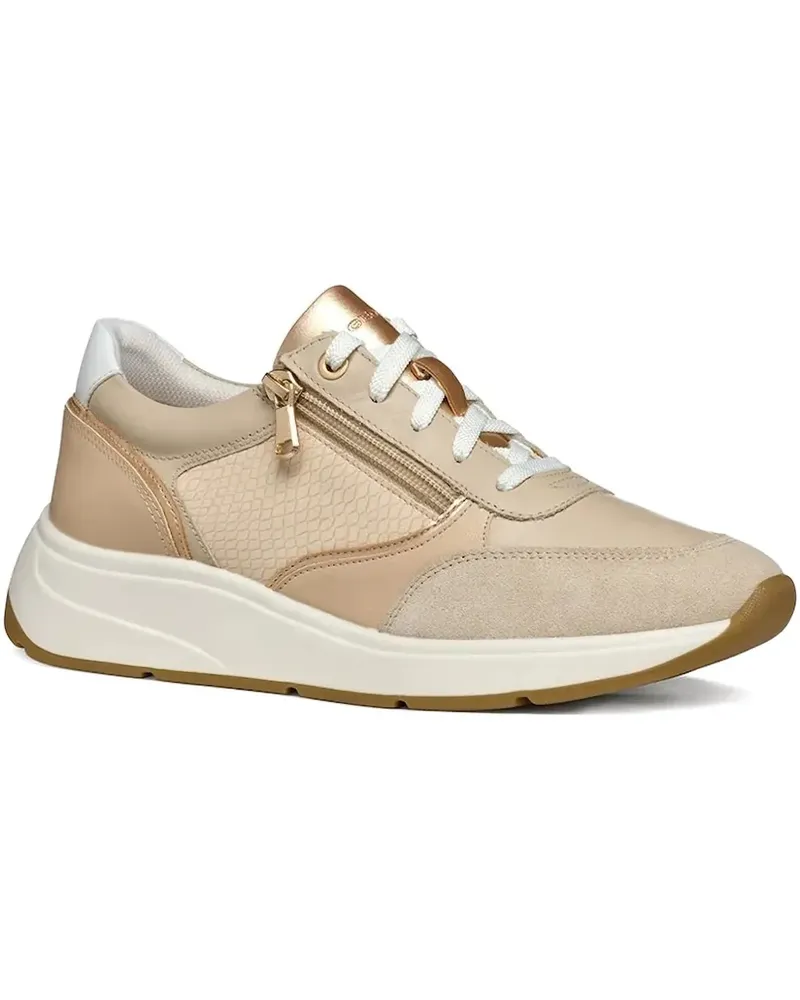 Geox Sneakers mit Reißverschlussdetail - Nude Nude