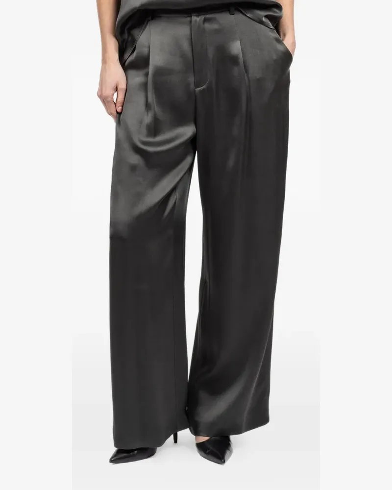 LAPOINTE pleated relaxed trousers - Grau Grau