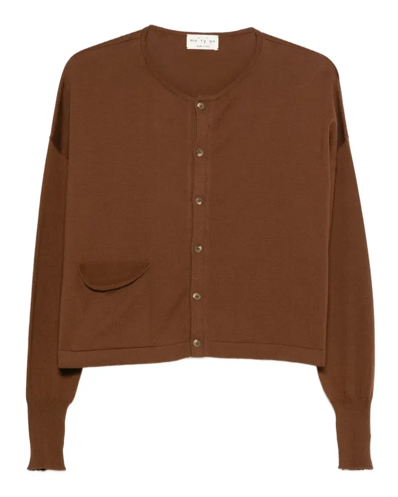 MA'RY'YA buttoned cardigan - Braun Braun