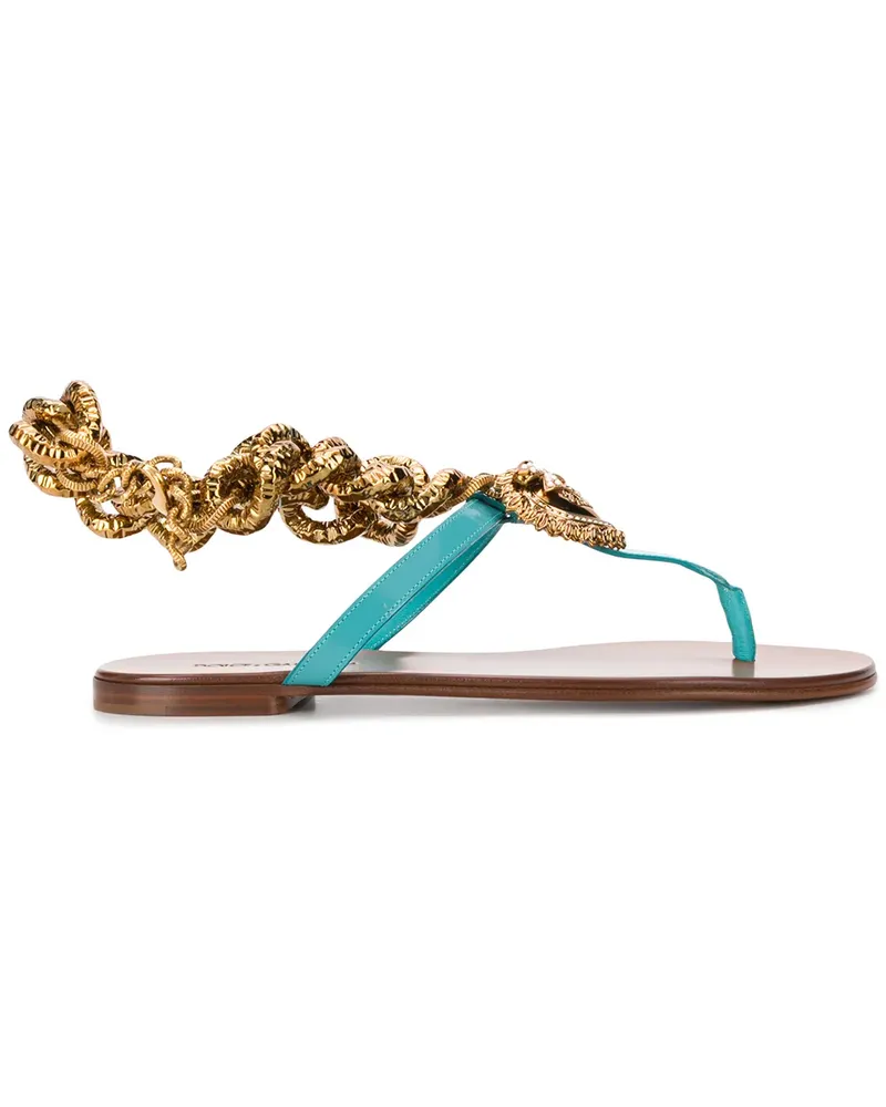 Dolce & Gabbana Devotion' Sandalen - Blau Blau