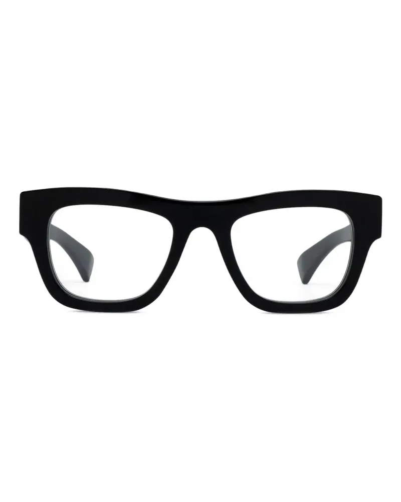 Gucci Brille mit eckigem Gestell - Schwarz Schwarz