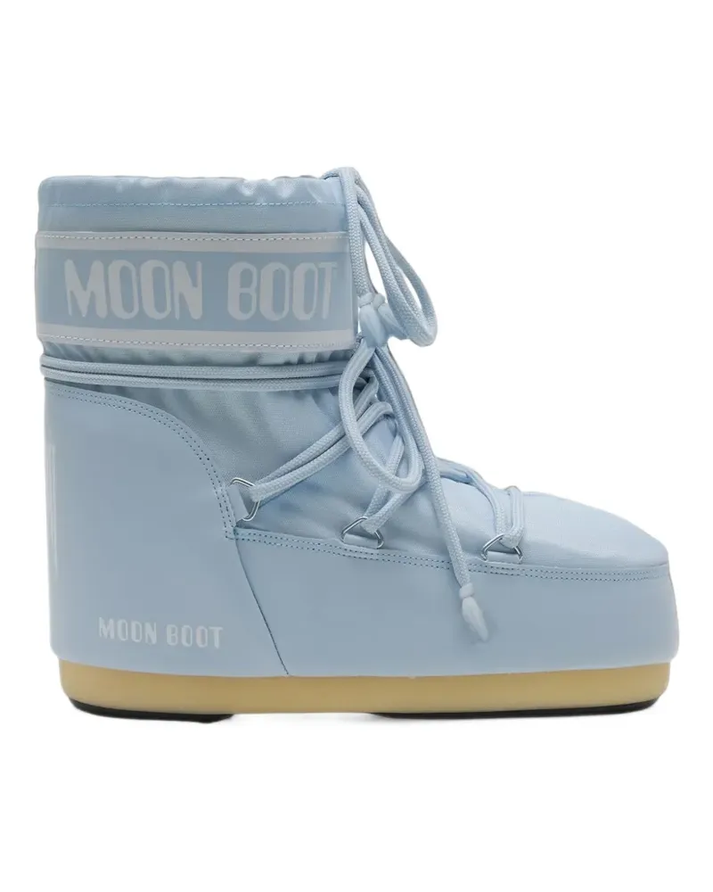 Moon Boot Icon Low Stiefel aus Nylon - Blau Blau