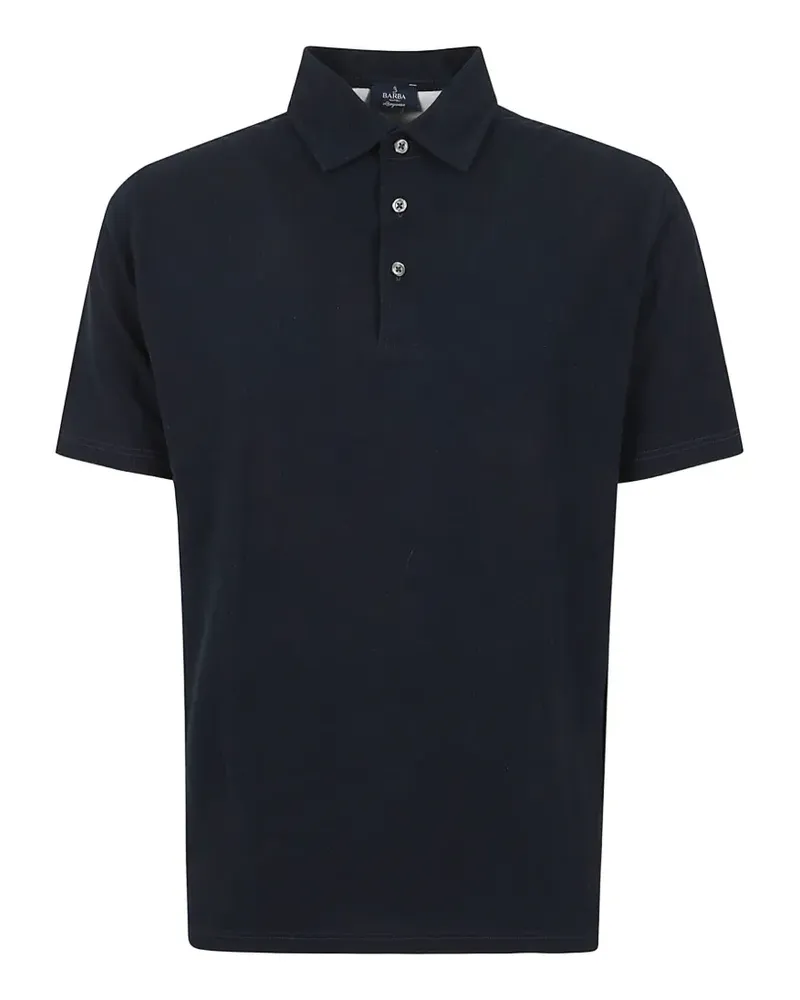 BARBA short-sleeve polo shirt - Blau Blau