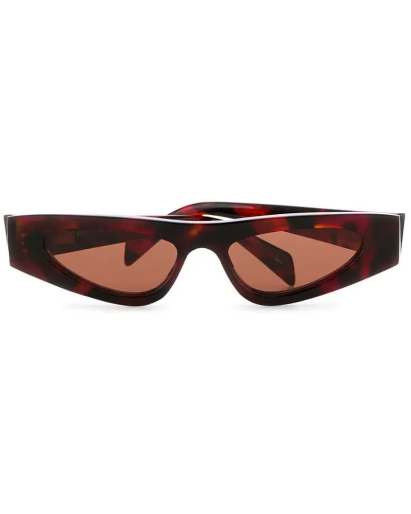 Gucci Sonnenbrille mit Cat-Eye-Gestell - Rot Rot