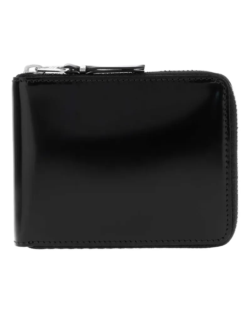 Comme des Garçons polished leather wallet - Schwarz Schwarz