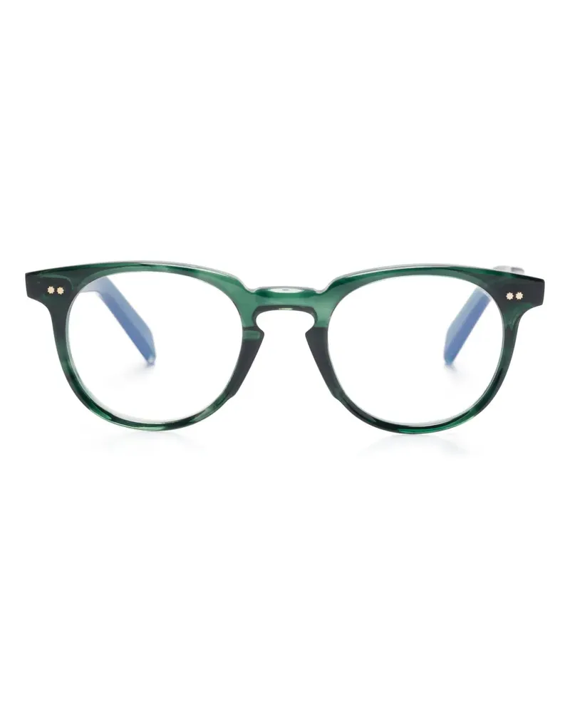 Cutler and Gross Brille mit Panto-Gestell - Grün Grün