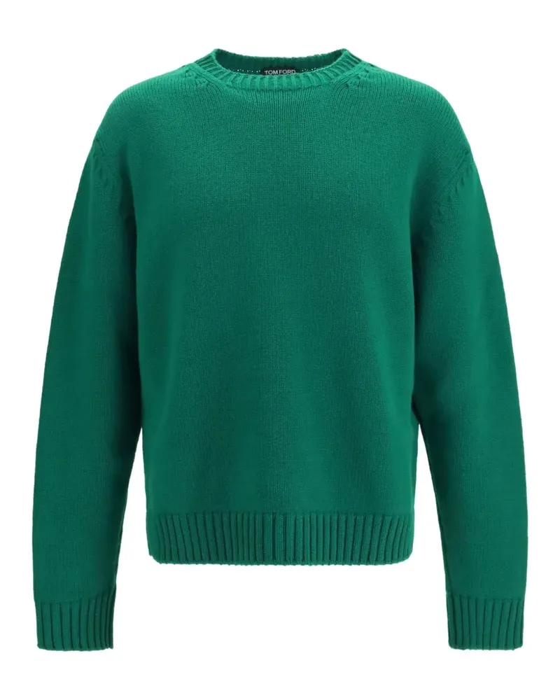 Tom Ford crew-neck long-sleeve sweater - Grün Grün