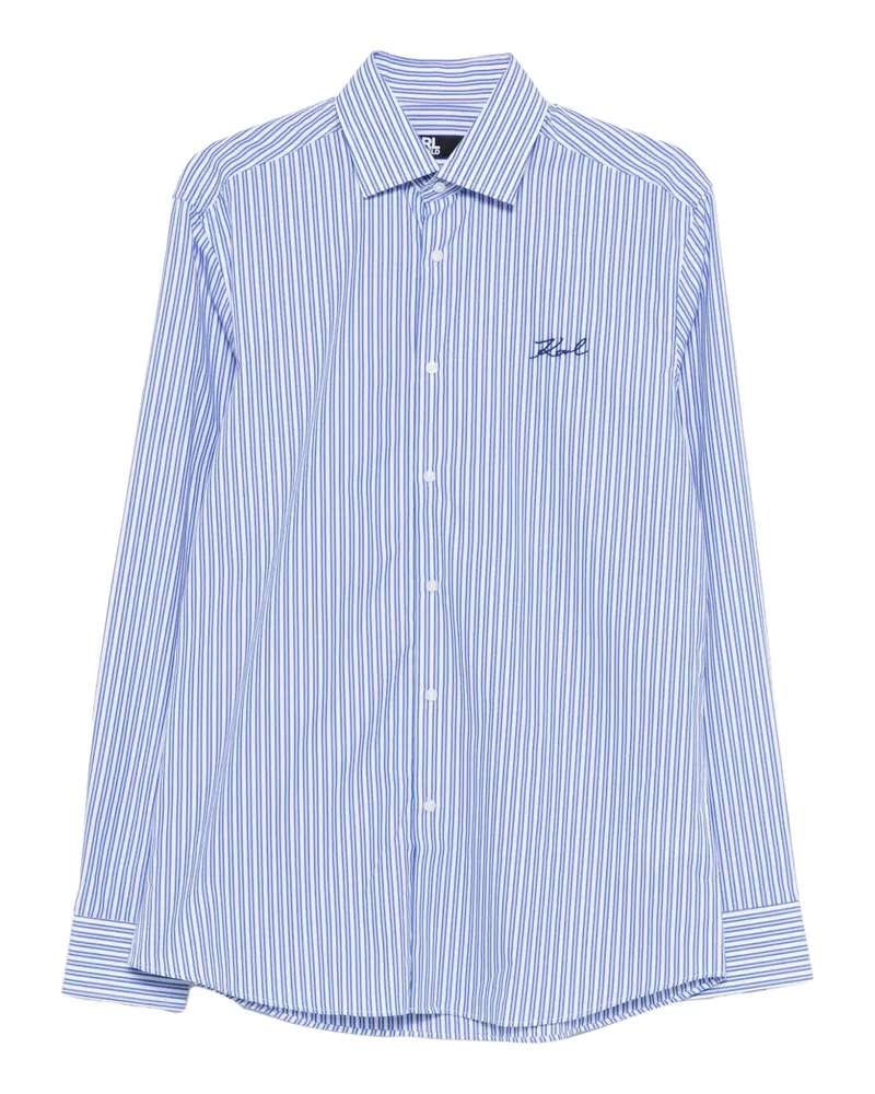 Karl Lagerfeld striped shirt - Blau Blau