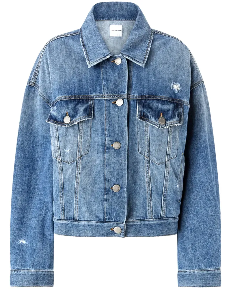 Pinko Klassische Jeansjacke - Blau Blau
