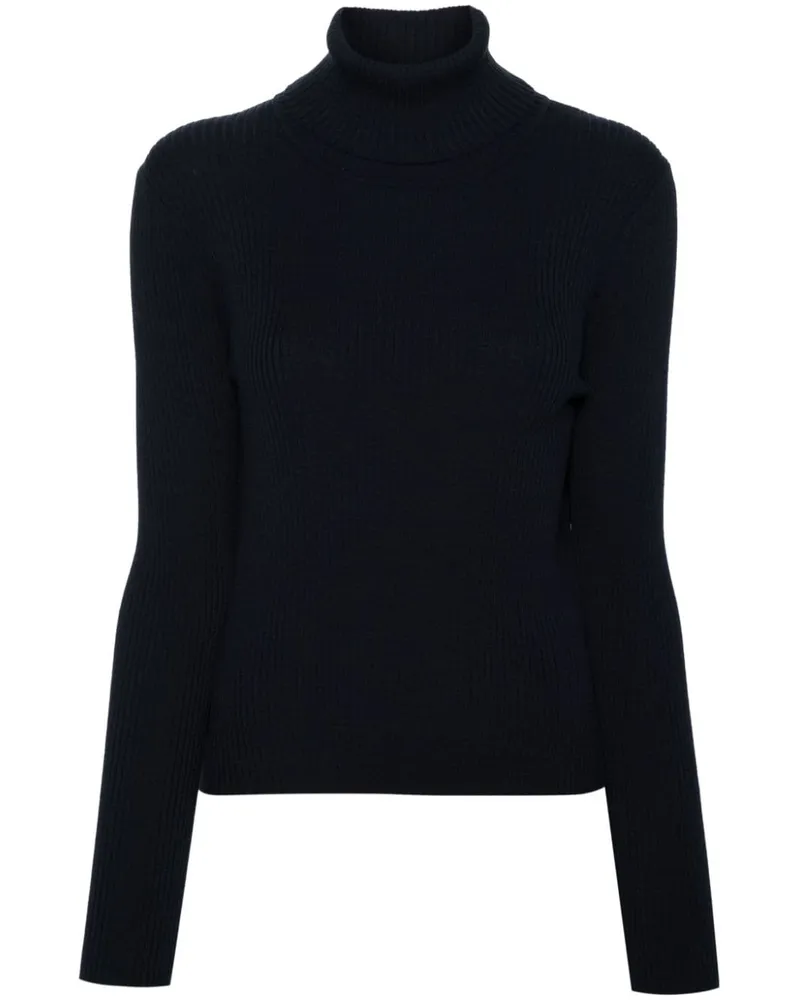 P.A.R.O.S.H. P.A.R.O H. Pullover mit Cut-Out - Blau Blau