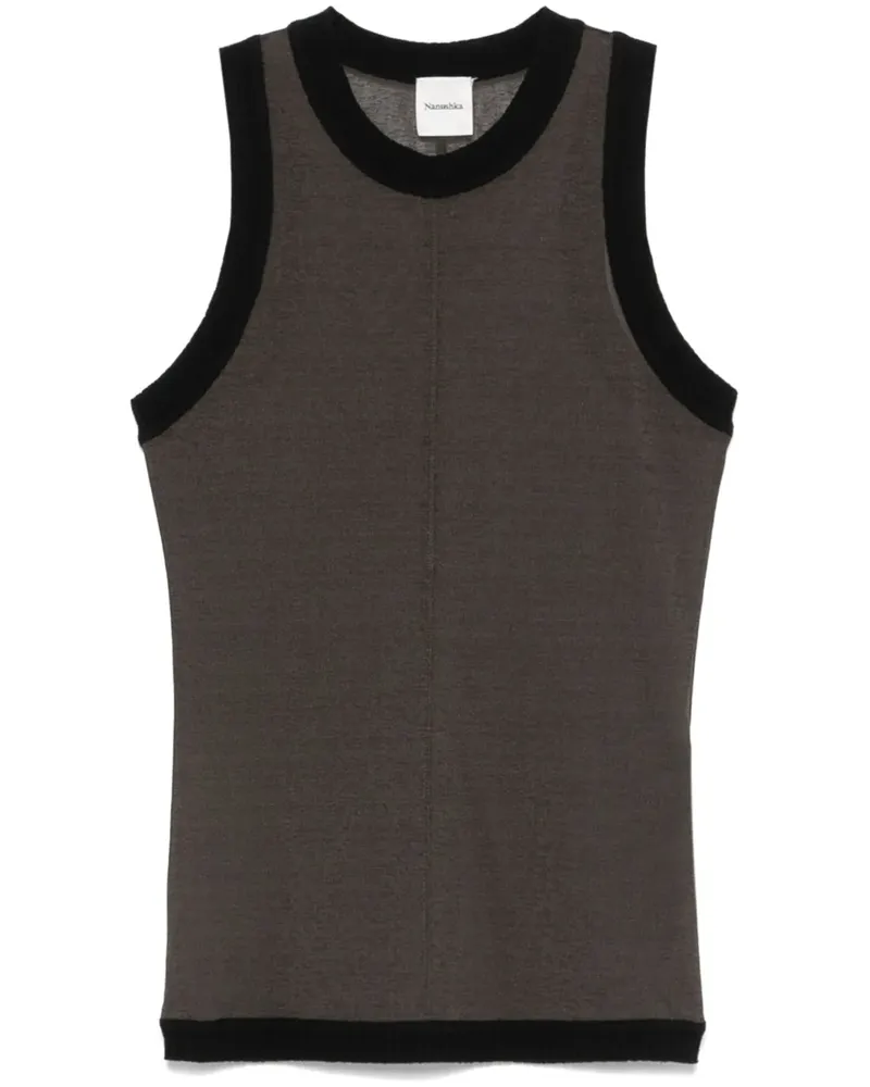 Nanushka Denalie Tanktop - Grün Grün