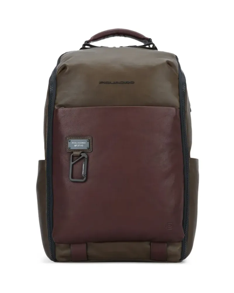 Piquadro Travel Laptop-Rucksack 15,6 Zoll - Braun Braun