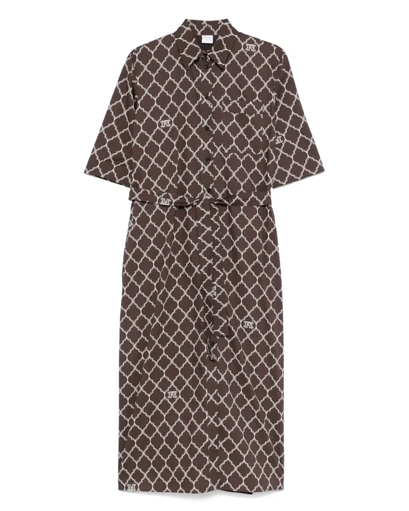 Max Mara Daniel Hemdkleid - Braun Braun