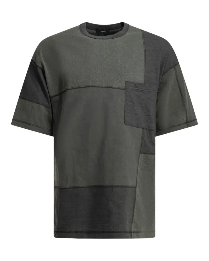 Comme des Garçons Hemd im Patchwork-Look - Grau Grau