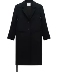 Courrèges Einreihiger Blazer Schwarz