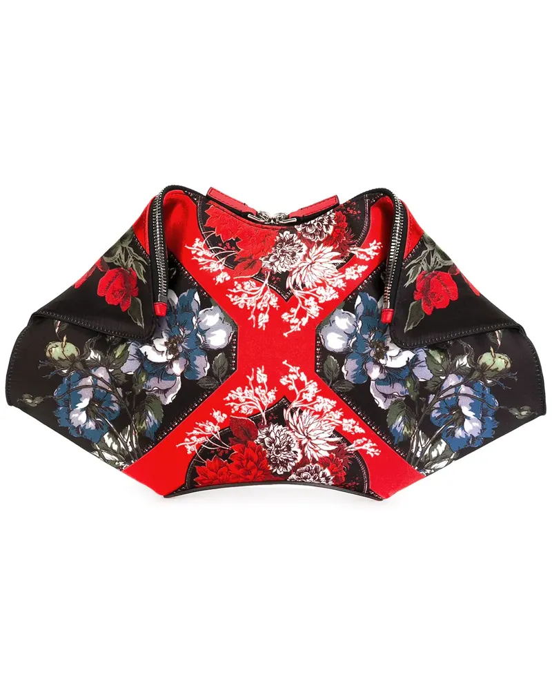Alexander McQueen De Manta' Clutch - Rot Rot