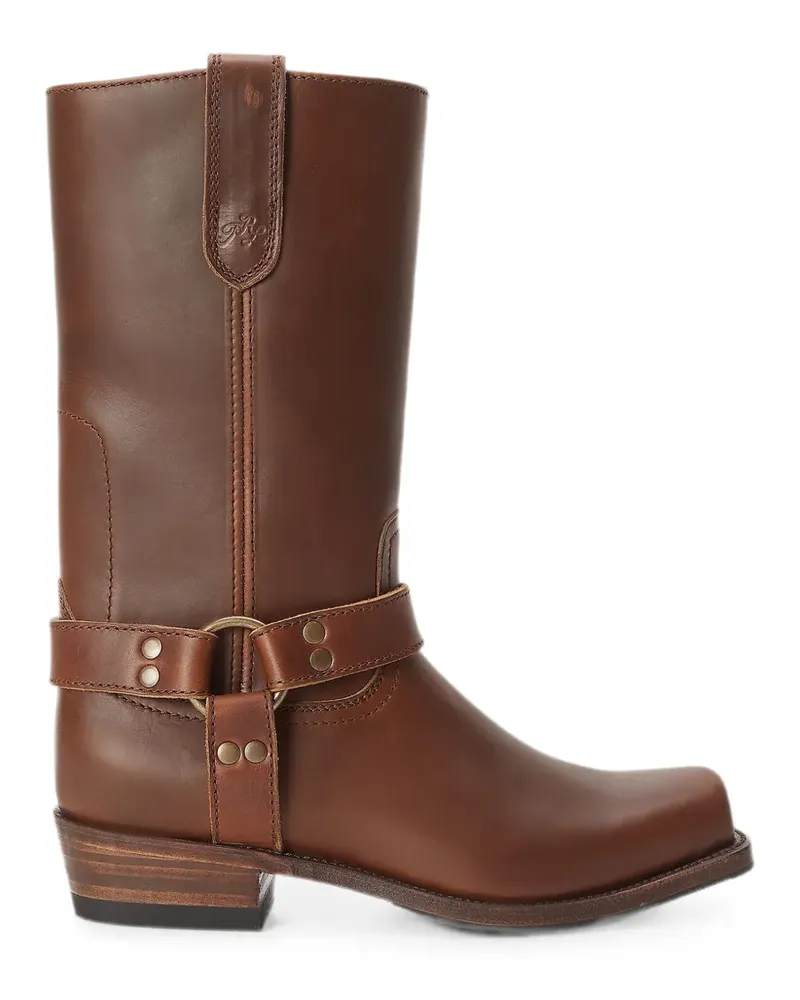 Ralph Lauren leather boots - Braun Braun