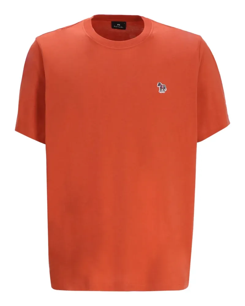 Paul Smith T-Shirt mit Patch-Detail - Rot Rot