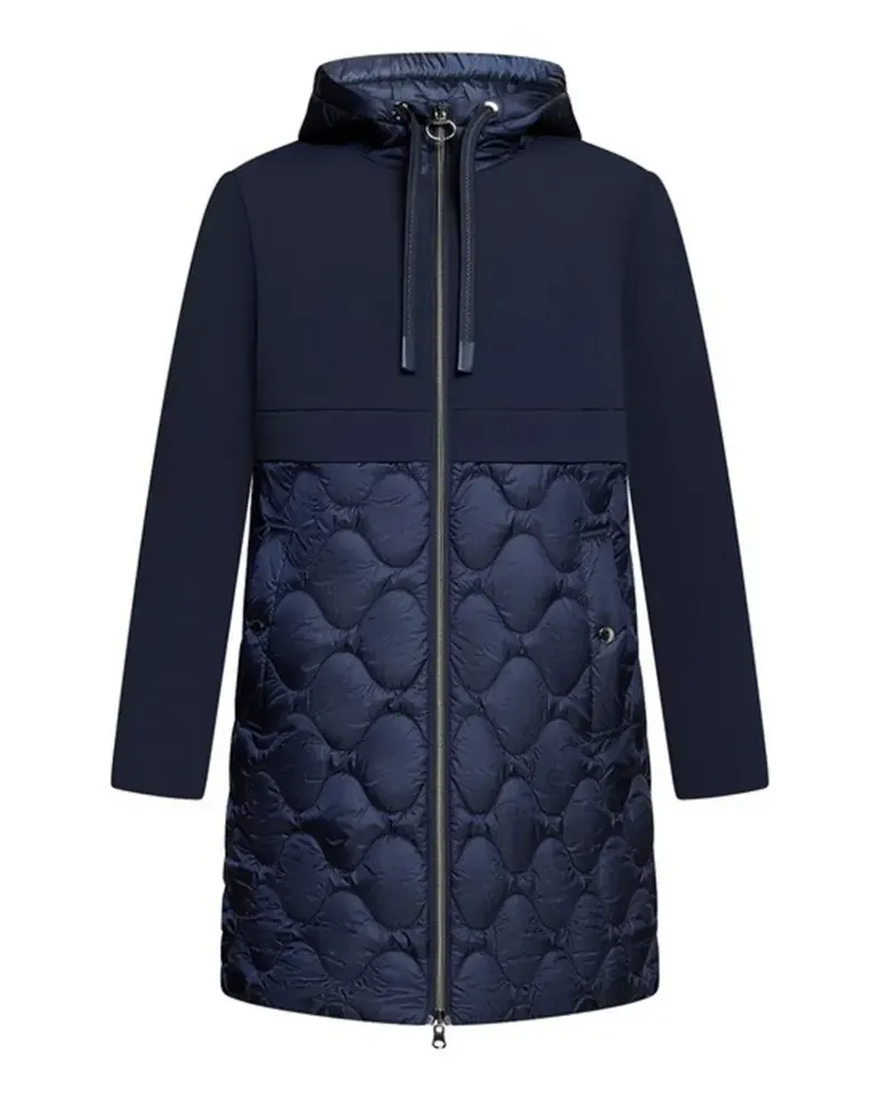 Betty Barclay quilted hooded coat - Blau Blau