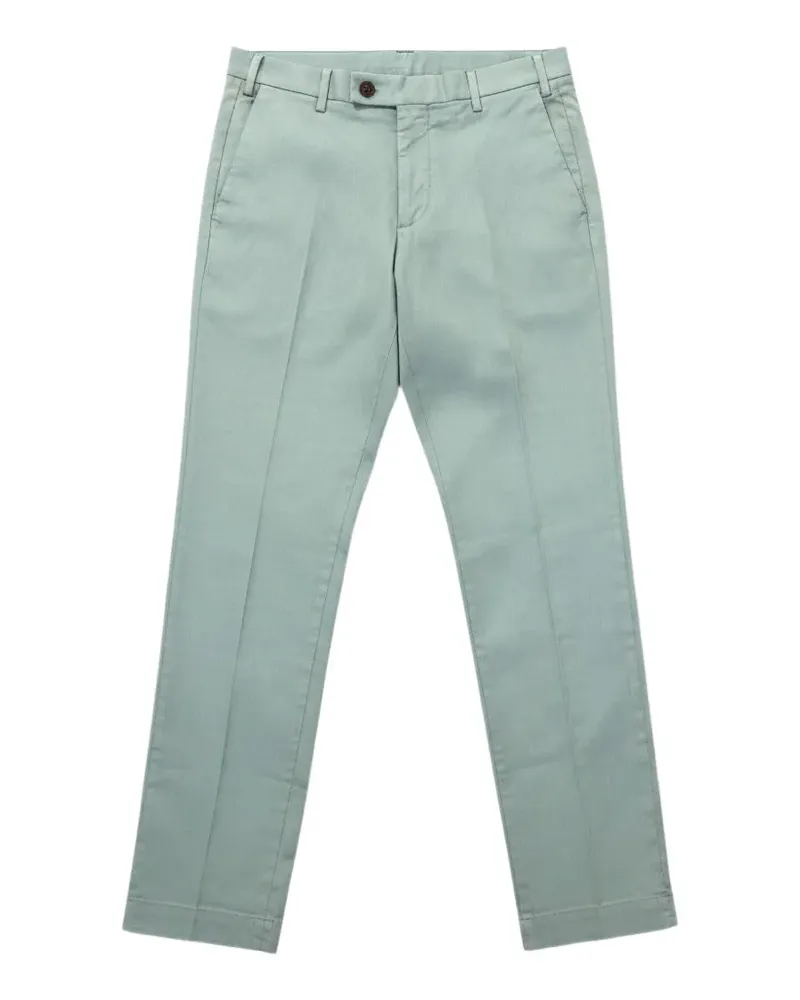 MICHAEL COAL Klassische Hose mit Bügelfalten - Blau Blau