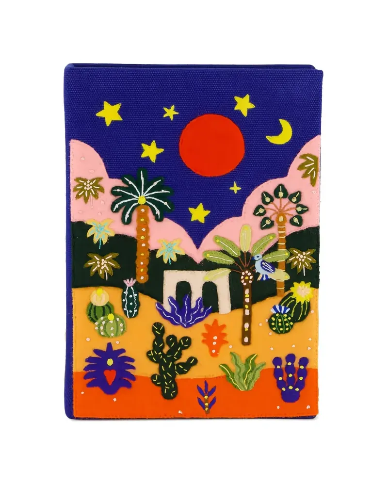 Olympia Le-Tan Verzierte Dream Clutch - Blau Blau