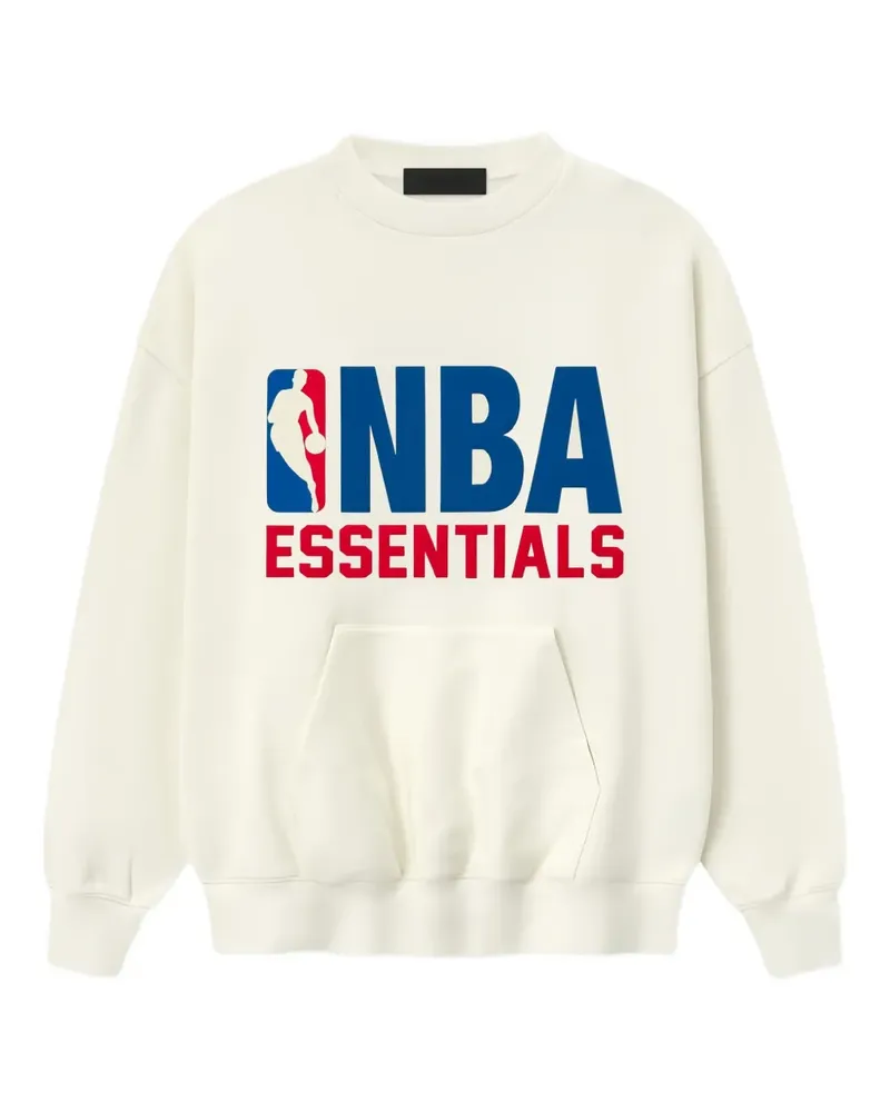 Fear of God Sweatshirt mit Brusttasche - Nude Nude