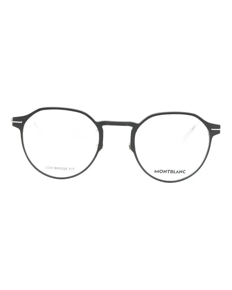 Montblanc round-frame glasses - Schwarz Schwarz