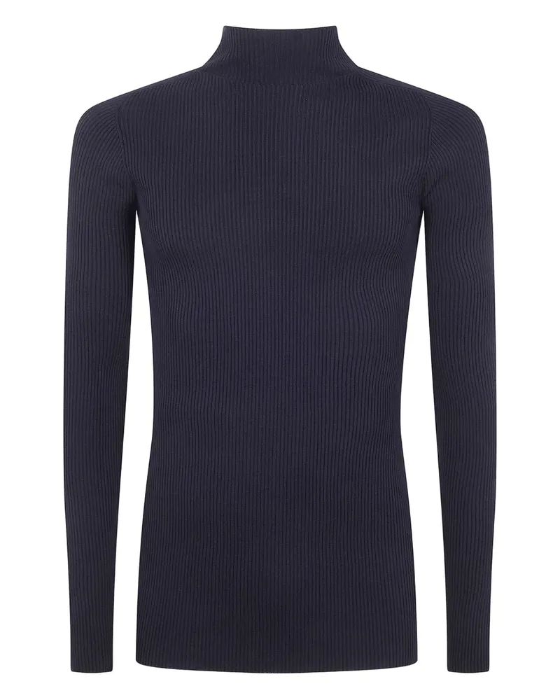 Rick Owens ribbed high-neck sweater - Schwarz Schwarz