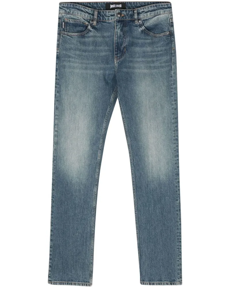 Just Cavalli Klassische Slim-Fit-Jeans Blau