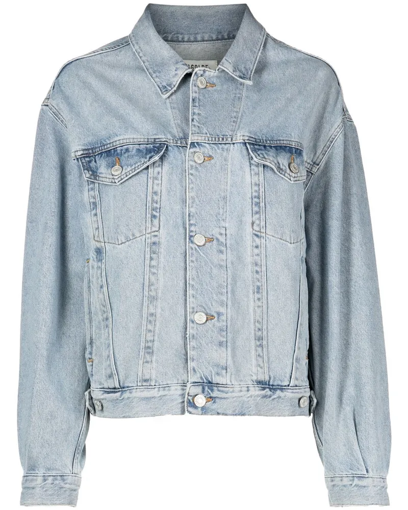AGOLDE Charli Jeansjacke - Blau Blau