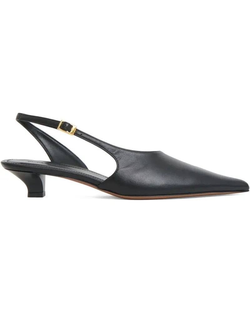 Mansur Gavriel Spitze Slingback-Pumps - Schwarz Schwarz