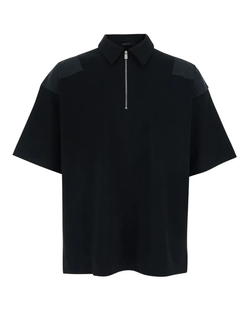 TATRAS half-zip polo shirt - Schwarz Schwarz