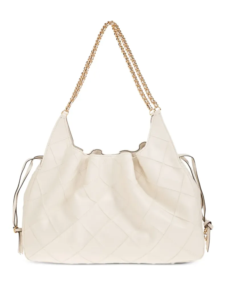 Tory Burch large Fleming tote bag - Nude Nude