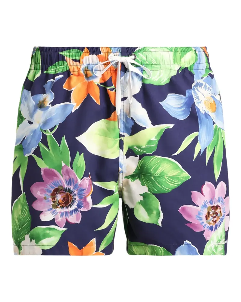 Ralph Lauren Badeshorts mit Blumen-Print - Blau Blau