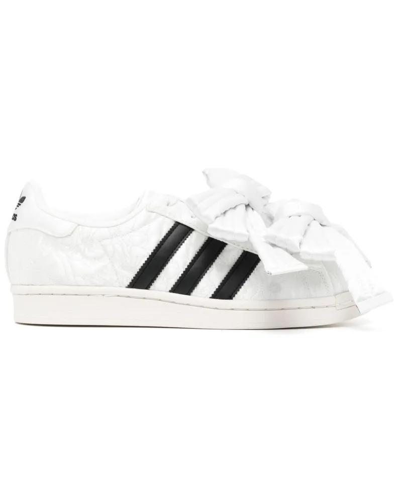 adidas x CAROLINE HU Superstar Sneakers - Weiß Weiß