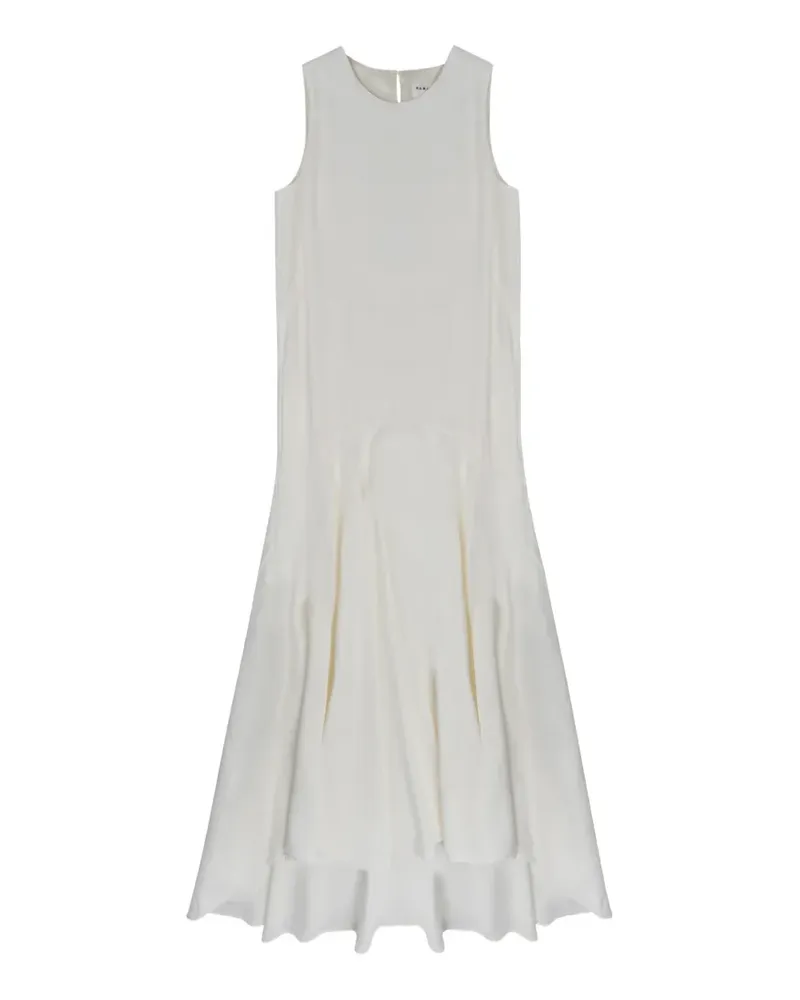 Parah sleeveless flared-skirt maxi dress - Nude Nude