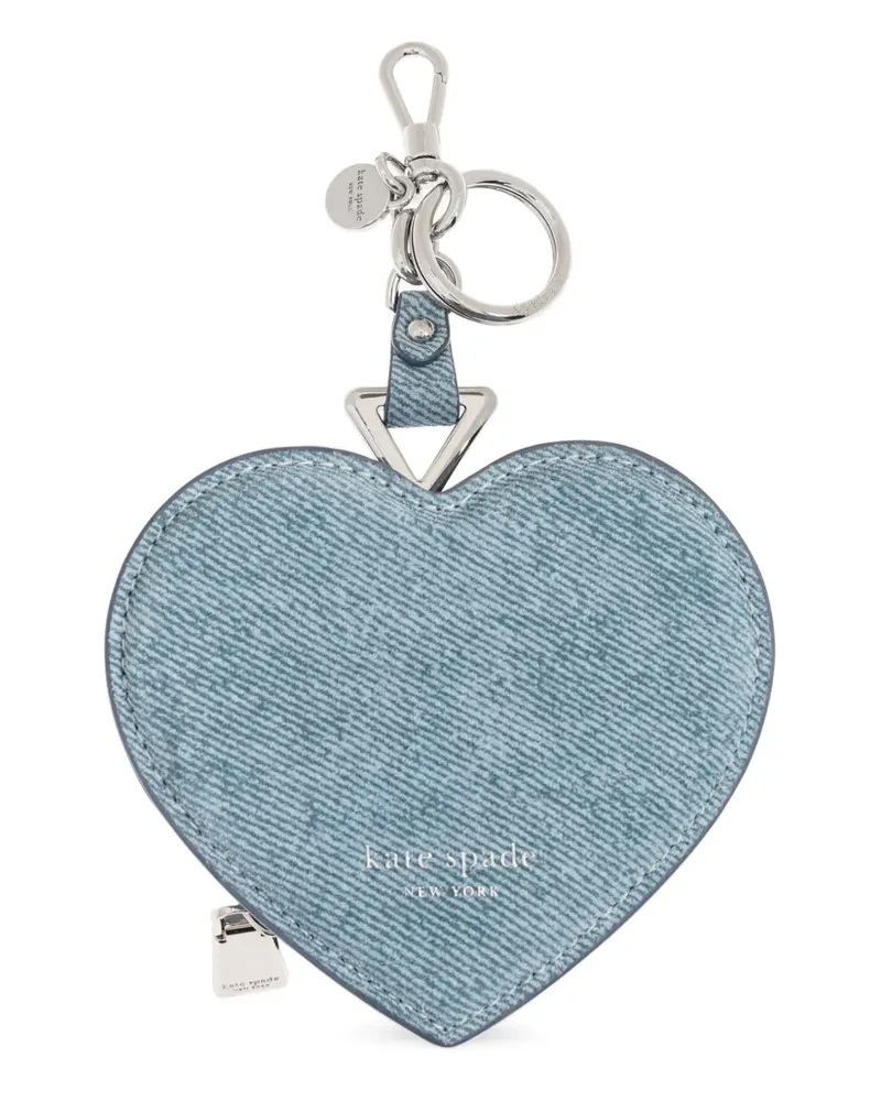 Kate Spade Schlüsselanhänger mit Logo-Print - Blau Blau
