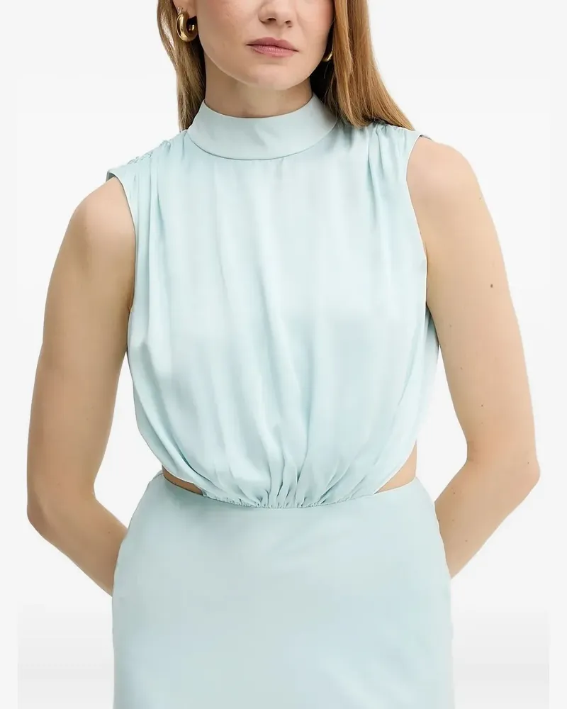 Bardot Delphine Kleid mit Cut-Out - Blau Blau