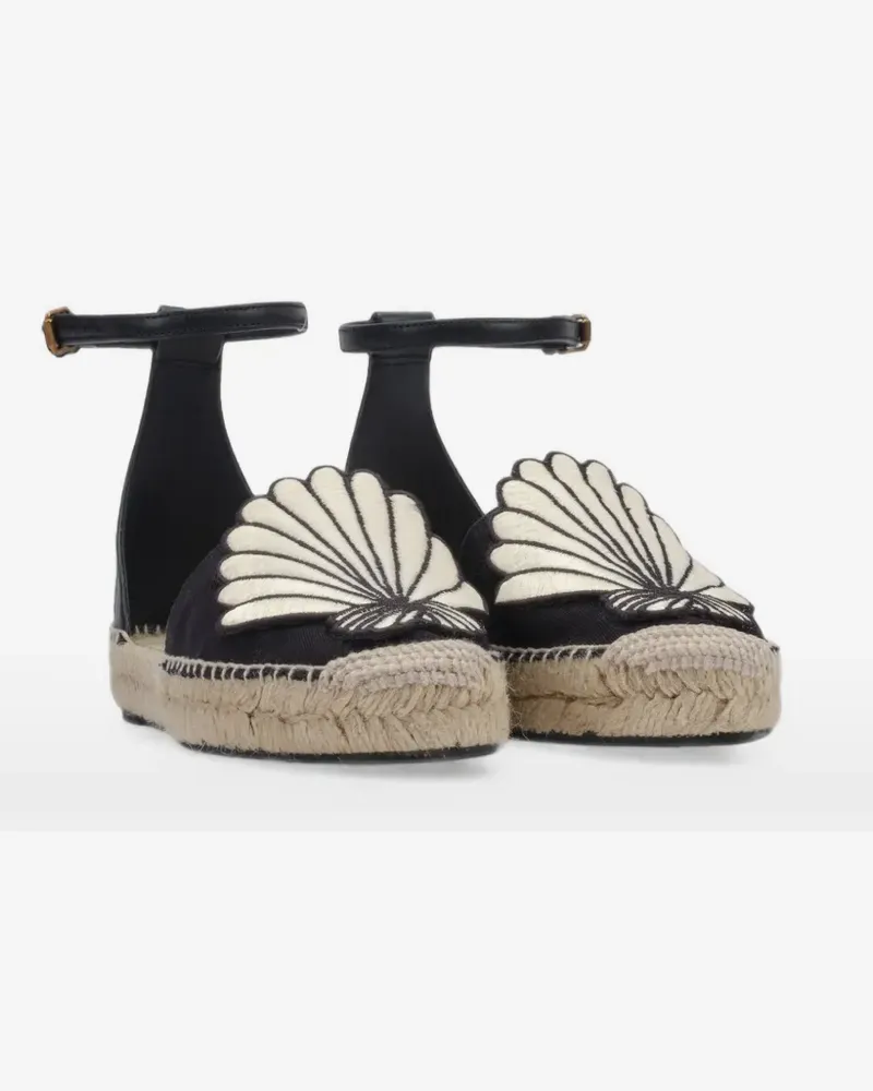 FARM Rio 3D Shell Iconic espadrilles - Schwarz Schwarz