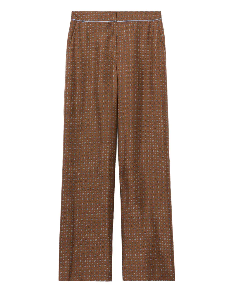 Claudie Pierlot Gemusterte Hose - Braun Braun