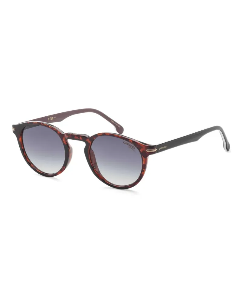 Carrera Runde Sonnenbrille in Schildpattoptik - Braun Braun